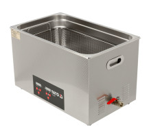 Мойка для мастерской ультразвуковая YATO сетей 230В, 600Вт ванна 50х33х33 см 30 л, раб. темп-0-80ºС