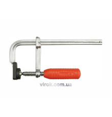 Струбцина кована з пластиковою ручкою YATO, l=300х80 мм [10/30]