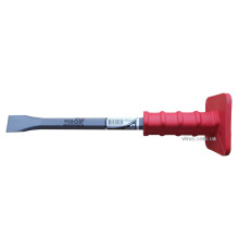 Зубило каменяра VIROK з гумовою ручкою 250 мм