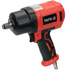 Гайковерт ударний пневматичний YATO : квадрат 1/2", F=1560 Nm, спожив. повітря- 184 л/хв [5/140]