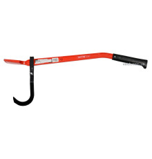 Важіль з гаком для переміщення дерев'яних колод YATO : l= 830 мм, гак- 200 мм [2/8]