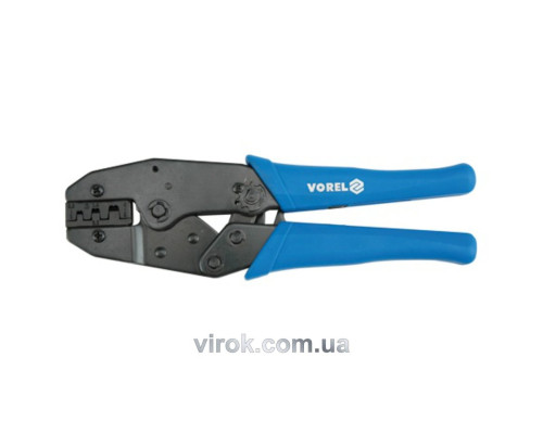 Кліщі для обтискання і зачистки проводів VOREL : L=220 мм(DW)