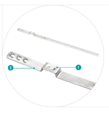 Хомут пильника ШРКШ з нержавіючої сталі NORMA W4: Ø= 25-50 мм