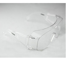 Окуляри захисні VIROK полікарбонат, прозорі ,покриття від запотівання та подряпин,відкриті (72)