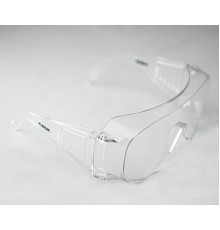 Окуляри захисні VIROK полікарбонат, прозорі ,покриття від запотівання та подряпин,відкриті (72)