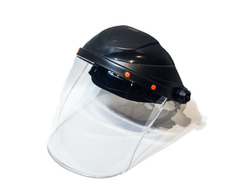 Щиток захисний з полікарбонату VIROK для обличчя , прозорий з захистом від ультрафіолету UV 400