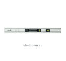 Лінійка столярна VOREL : алюміній, 2 вічка, L= 600 мм [12/24]