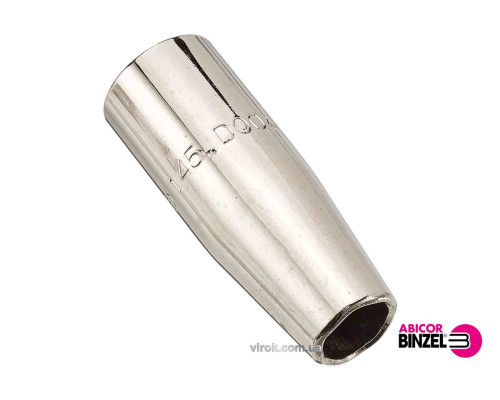 Сопло конічне ABICOR BINZEL : Ø12 x Ø20 мм, L= 54 мм, для пальників ABIMIG