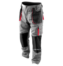 Брюки рабочие YATO DAN: разм. S, (65% полиэстер, 35% хлопок) [10]