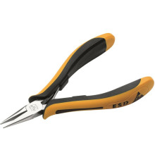 Довгогубці з ізольованими ручками і напівкруглими губками NWS: тонкі, прямі, L= 120 мм