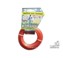 Жилка для тримера "ЗІРКА" TM VIROK : Ø= 2.7 мм, l= 15 м