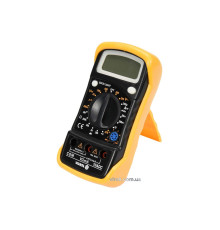 Мультиметр для вимірювання електричних параметрів VOREL : цифровий з LCD-дисплеєм [50]