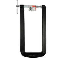 Струбцина з гвинтовим затискачем YATO, тип "С" глибока, 101х 304 мм [6/12]