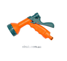 Ороситель-пистолет 6-режимный FLO к шлангу 1/2", ABS-пластик [12/48]