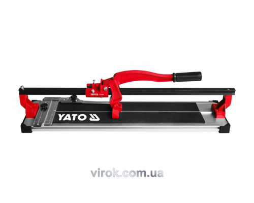 Плиткоріз ручний YATO : одна направляюча, L= 80 cм. [2]