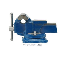 Лещата слюсарні обертові з наковальнею VOREL, 100мм [1]