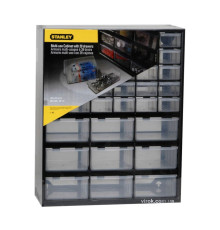 Органайзер STANLEY вертикальний з 39 висувними секціями пластмасовий