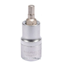 Головка торцевая YATO квадрат 1/2 HEX M6, L=55 мм [40/240]