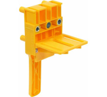 Шаблон для кілкових сполучень YATO з отворами Ø= 6, 8, 10 мм, 195х 70х 115 мм [50]