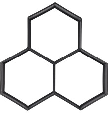 Форми для виготовлення бруківки VOREL : 360 х 360 x 40 мм, з поліпропілену [10/120]