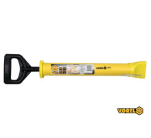 Шприц для нанесення будівельних сумішей VOREL: корпус Ø=60мм, сопло 85x20 мм. l=66мм, пластиков [24]