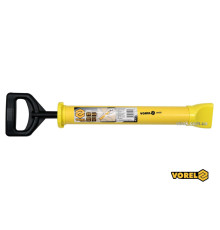 Шприц для нанесення будівельних сумішей VOREL: корпус Ø=60мм, сопло 85x20 мм. l=66мм, пластиков [24]