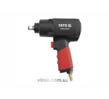 Гайковерт ударний пневматичний YATO : квадрат 1/2", F=1356 Nm [10]