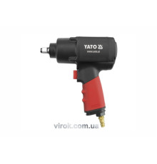 Гайковерт ударний пневматичний YATO : квадрат 1/2", F=1356 Nm [10]