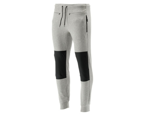 Штани робочі спортивні YATO розм 2XL- 90-109 см ріст- 196-204 см, сіро-чорні, 4 кише, 41% бав 52% по