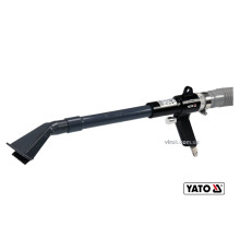 Порохотяг пневматичний YATO : шланг Ø=25 мм, тиск- 0.62 МПа + комплект насадок [10]