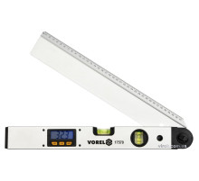 Уровень - угломер электронный VOREL: L=40 см цифровой дисплей, 2 капсулы [20]