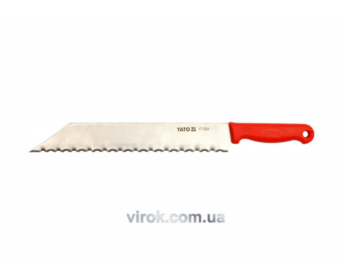 Нож для строительной изоляции YATO: L=480 мм [10/50]