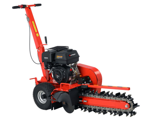 Екскаватор-міні ланцюгово-роторний бензиновий YATO 9кВт, двиг- 420см3, шир/глиб 10/ 60см, бак- 6,5 л