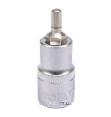 Головка торцевая YATO квадрат 1/2 HEX M5, L=55 мм [40/240]