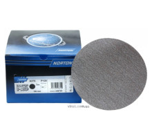 Круг шлифовальный с липучкой NORTON Pro-A275; Ø= 150 мм, Р 500 из наждачной бумаги [100]