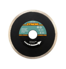 Диск відрізний алмазний суцільний STHOR : Ø= 125 мм, t-2.0 х h- 5 мм по кам, бетоні, кераміці [20]
