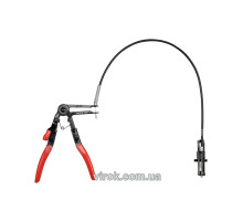 Затискач хомутів YATO l= 210 мм з гнучким тросом l= 615 мм [25]