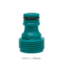 Адаптер зовнішній  FLO 3/4" /ABS/ [250]