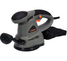 Шлифмашинка эксцентриковая от эл. сети- 230 В STHOR, 430 Вт, стопа Ø= 125 мм [6]