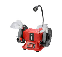 Точильний верстат YATO від електромережі 230 В, 150 Вт, 2 диски Ø= 125/16х 12,7 мм [1]