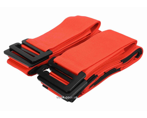 Ремені для перенесення меблів YATO : 2- для спини, 2- для вантажу, 8 x 280 см, 4 шт [8/16]