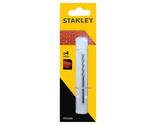 Свердло по цеглі STANLEY : Ø= 4 x 75 /40 мм