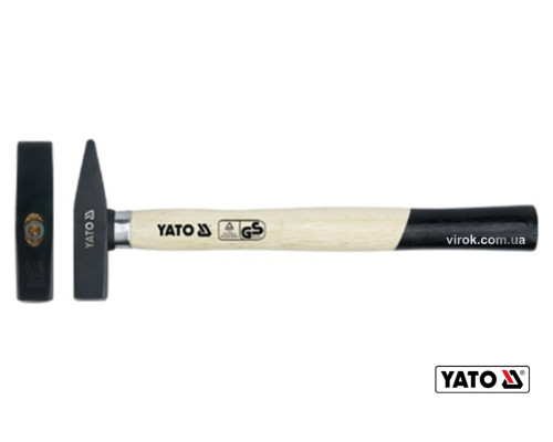 Молоток слесарный YATO: m=500 г, L=320 мм [6/36]