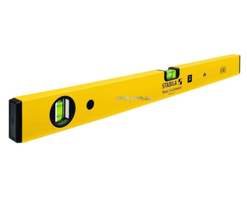 Рівень STABILA Type 70 : L= 80 см, 2 капсули. точн 0,50 mm/m.