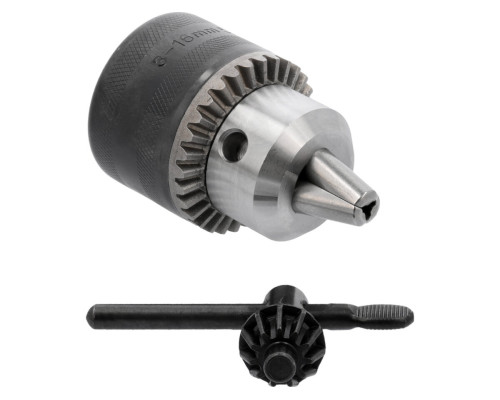 Патрон для дриля з ключем YATO до гвинта- G5/8 16UNF, кріплення Ø= 3-16 мм [5/20]