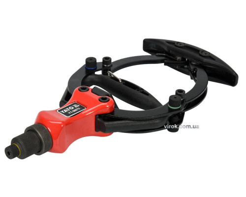 Заклепочник ручний YATO для нітів Ø= 2,4; 3,2; 4,0; 4,8 мм, l= 190- 270 мм (DW)