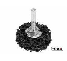 Щетка шлифовальная нетканая дисковая YATO Ø=50 мм, к дрели шпиндель Ø=6 мм