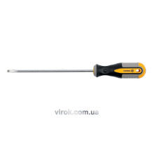 Викрутка плоска VOREL : SL5 х 200 мм. Cr-V [12/36/144]