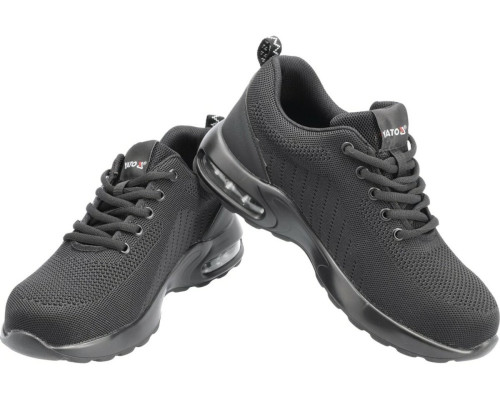 Кросівки робочі YATO "PACS SBP", розм. 47, поверхня з шкіри і полімерн. сітки з поліуретан підошвою