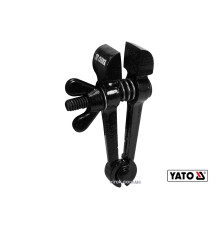 Лещата ручні сталеві YATO : l= 125 мм, губки- 25 мм, розвід губок- 25 мм [8/48]